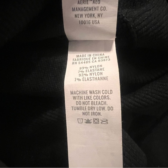 Offline by Aerie wide ribbed hem fitted crop top, short sleeve size XL - Picture 7 of 8